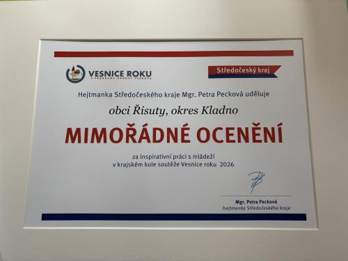 Mimořádné ocenění